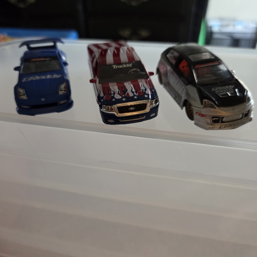 Muscle Machines Honda and Nissan and 1 Badd Ride Truckin Ford F150